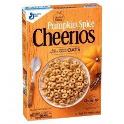 Pumpkin Spice Cheerios Meme Template