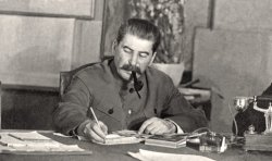 Stalin writing letter Meme Template