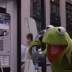 Kermit phone Meme Template