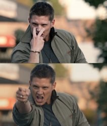 Jensen Ackles Meme Template
