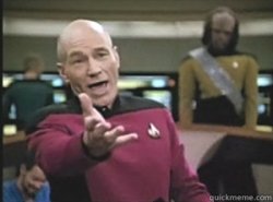 Picard hand Meme Template