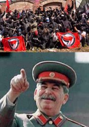 Antifa Stalin Meme Template