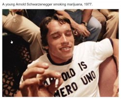 young arnold smoking weed Meme Template