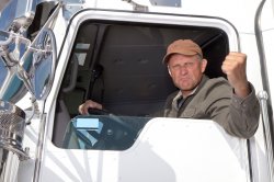 Angry truck driver Meme Template