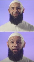 Surprised Muslim Meme Template