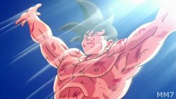 Goku Spirit Bomb Meme Template