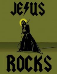 Jesus Rocks Meme Template