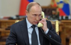 Putin on phone Meme Template