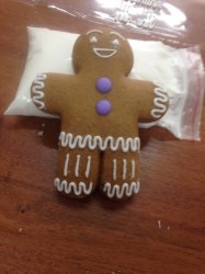 gingerbread Meme Template