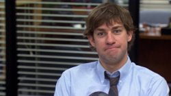 Office Jim face  Meme Template