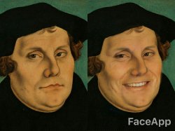 Smiling Luther Meme Template