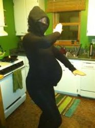 pregnant ninja Meme Template