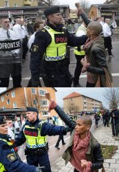 Swedish police nazi Meme Template