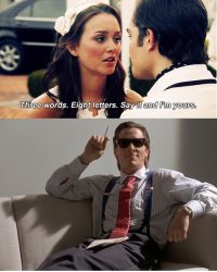 American Psycho Meme Template