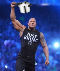 Rock WWE Dwayne Johnson Meme Template