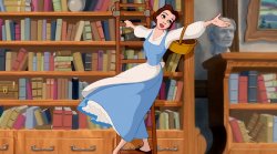 Belle Library Meme Template