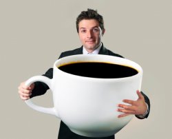 Large coffee mug Meme Template