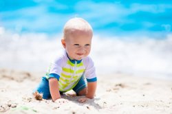 Beach Baby Meme Template