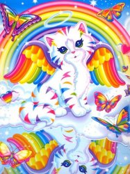 Rainbow Kitty Meme Template