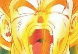 Goku's yell Meme Template
