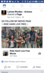 Ride Hard Live Free fan club  Meme Template