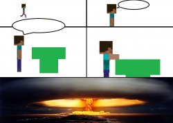 The Pipe Minecraft Edition Meme Template