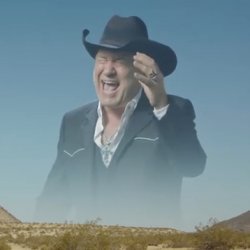 screaming sky cowboy Meme Template