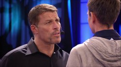 tony robbins is bullshit Meme Template