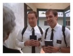 Mormon missionaries Meme Template