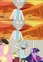 brony rick Meme Template