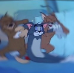 Tom and jerry dying Meme Template