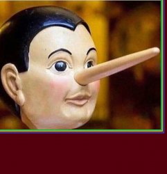 Pinocchio's Nose Meme Template
