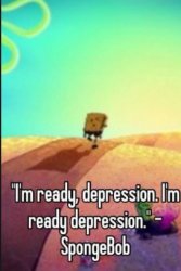Spongebob Depression Meme Template