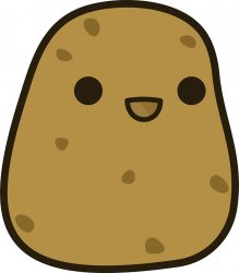 potato Meme Template