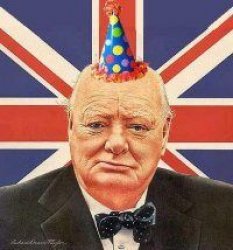 Churchill birthday Meme Template