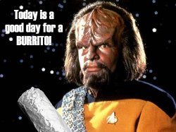 Worf Burrito Meme Template