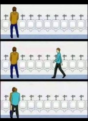 Bathroom Meme Template