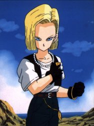 android 18 Meme Template