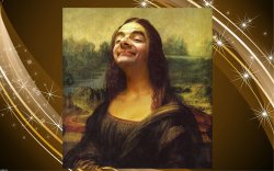 Bean Mona Lisa Meme Template