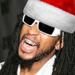 Lil Jon Santa Meme Template