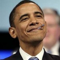 obama joint smug just kidding my nigga Meme Template