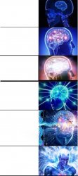 Expanded Brain Meme Meme Template