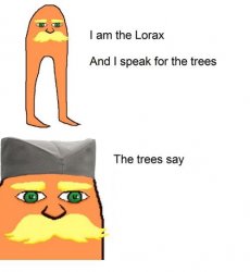 Serbian Lorax Meme Template