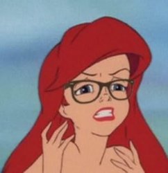 smart ariel Meme Template