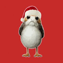 christmas porg Meme Template