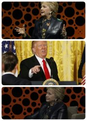 President Trump shutting down Hillary Clinton..love Trump Meme Template
