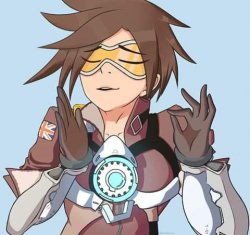 tracer just right Meme Template