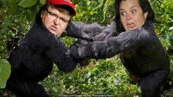 Michael Moore and Rosie O'Donnell Meme Template