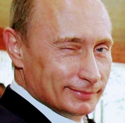 Putin Wink Meme Template