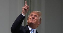 trump eclipse Meme Template